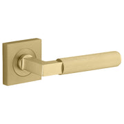 Brunswick Lever Brushed Gold Pvd  Square Rose