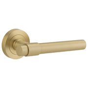 Helsinki Lever Round Rose Brushed Gold PVD