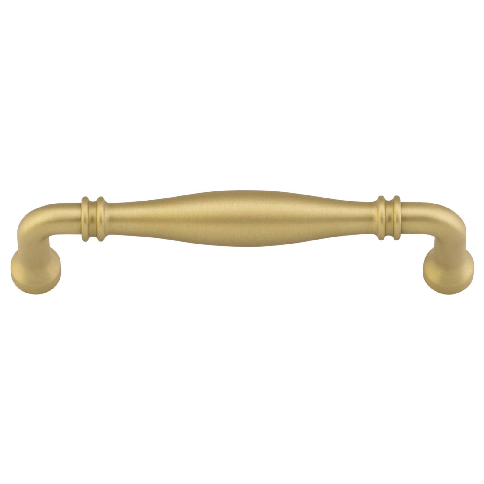 Sarlat Cabinet Pull CTC128mm Brushed Gold PVD
