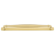 Sarlat Cabinet Pull w Backplate CTC320mm Brushed Gold PVD