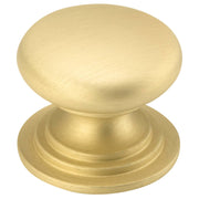 Sarlat Cupboard Knob – P27xD32mm Brushed Gold PVD