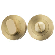 Privacy Turn Round Brushed Gold PVD
