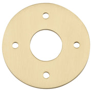 Adaptor Plate Round Brushed Gold PVD