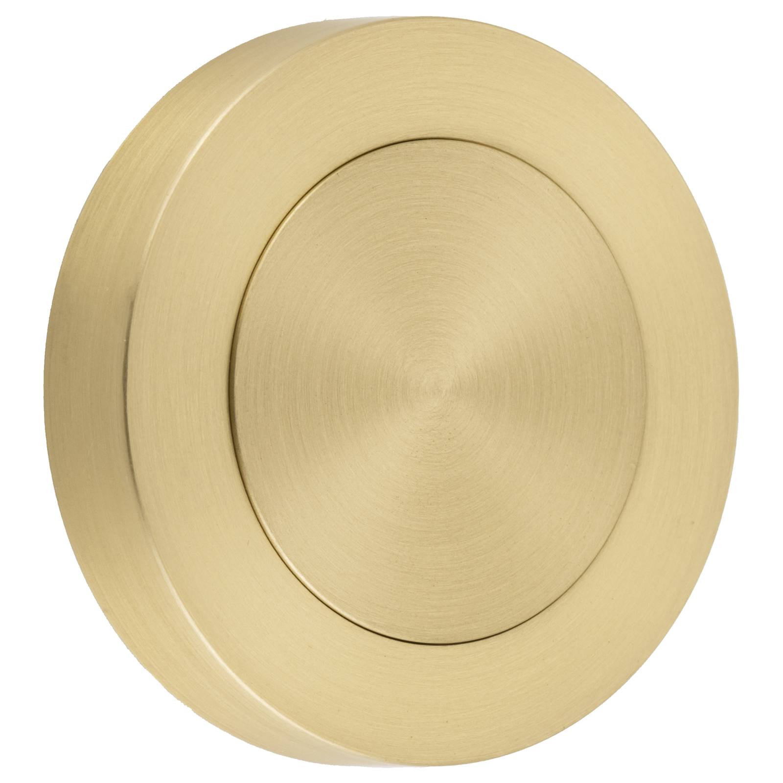 Blank Rose Round Brushed Gold PVD