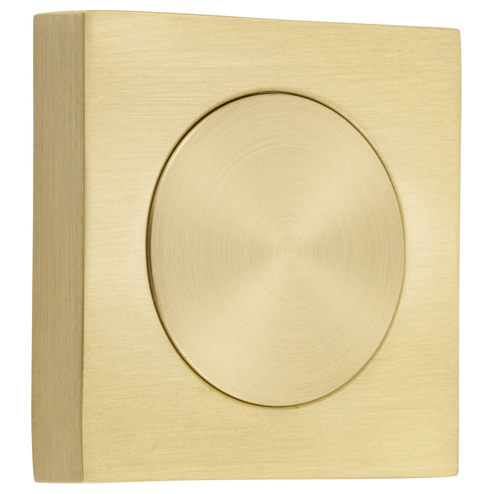 Blank Rose Square Brushed Gold PVD