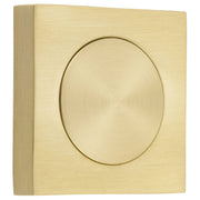 Blank Rose Square Brushed Gold PVD