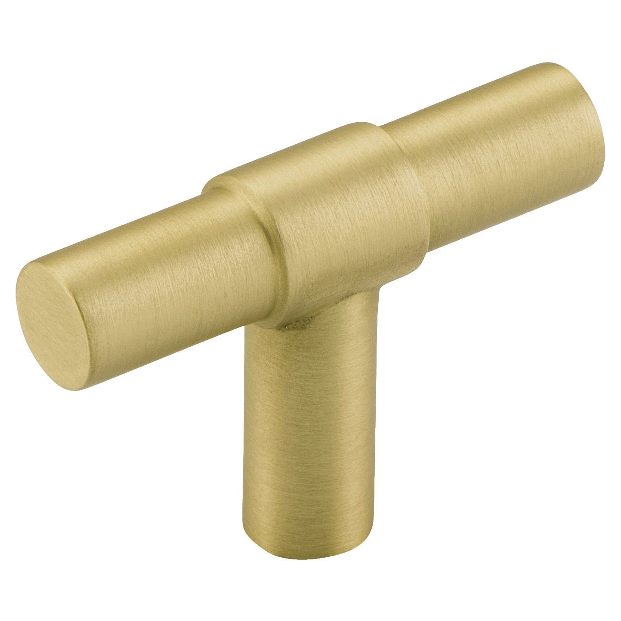 Helsinki T Cabinet Pull, Brushed Gold PVD