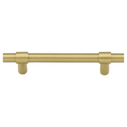 Helsinki Cabinet Pull CTC96mm Brushed Gold PVD