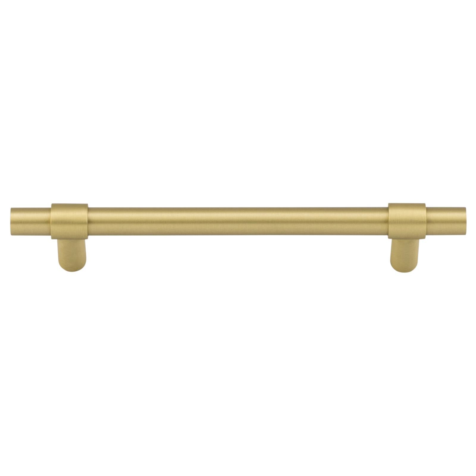 Helsinki Cabinet Pull CTC128mm Brushed Gold PVD