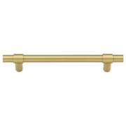 Helsinki Cabinet Pull CTC128mm Brushed Gold PVD