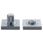 Brunswick Privacy Turn Brushed Chrome Square