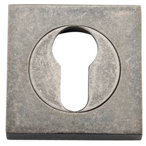 Escutcheon Euro Sq Concealed Fix Pair RN D52xP10mm