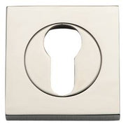 Escutcheon Euro Sq Concealed Fix Pair PN D52xP10mm