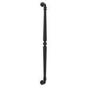 Sarlat Pull Handle 600mm Matt Black, Matte Black