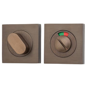 Privacy Turn With Indicator Square Signature Brass