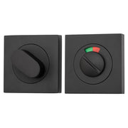 Privacy Turn With Indicator Square Matt Black