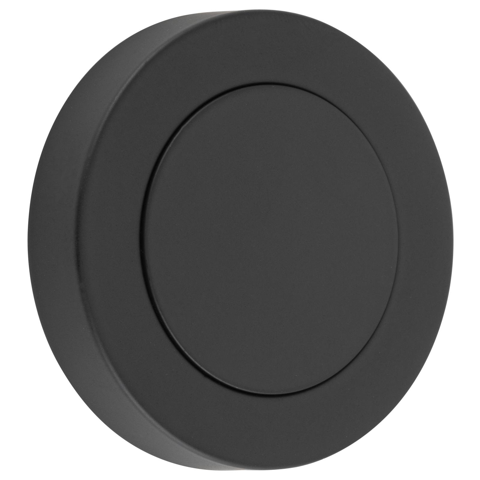 Blank Rose Round Matt Black