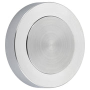 Blank Rose Round Brushed Chrome