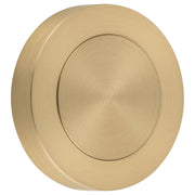 Blank Rose Round Brushed Brass