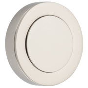 Blank Rose Round Polished Nickel