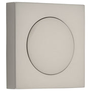 Blank Rose Square Satin Nickel