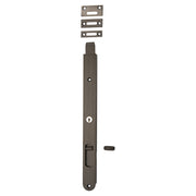 Locking Flush Bolt 300mm, Signature Brass