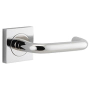 Oslo Lever Square Rose Polished Nickel