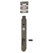 Flush Bolt Locking, Signature Brass