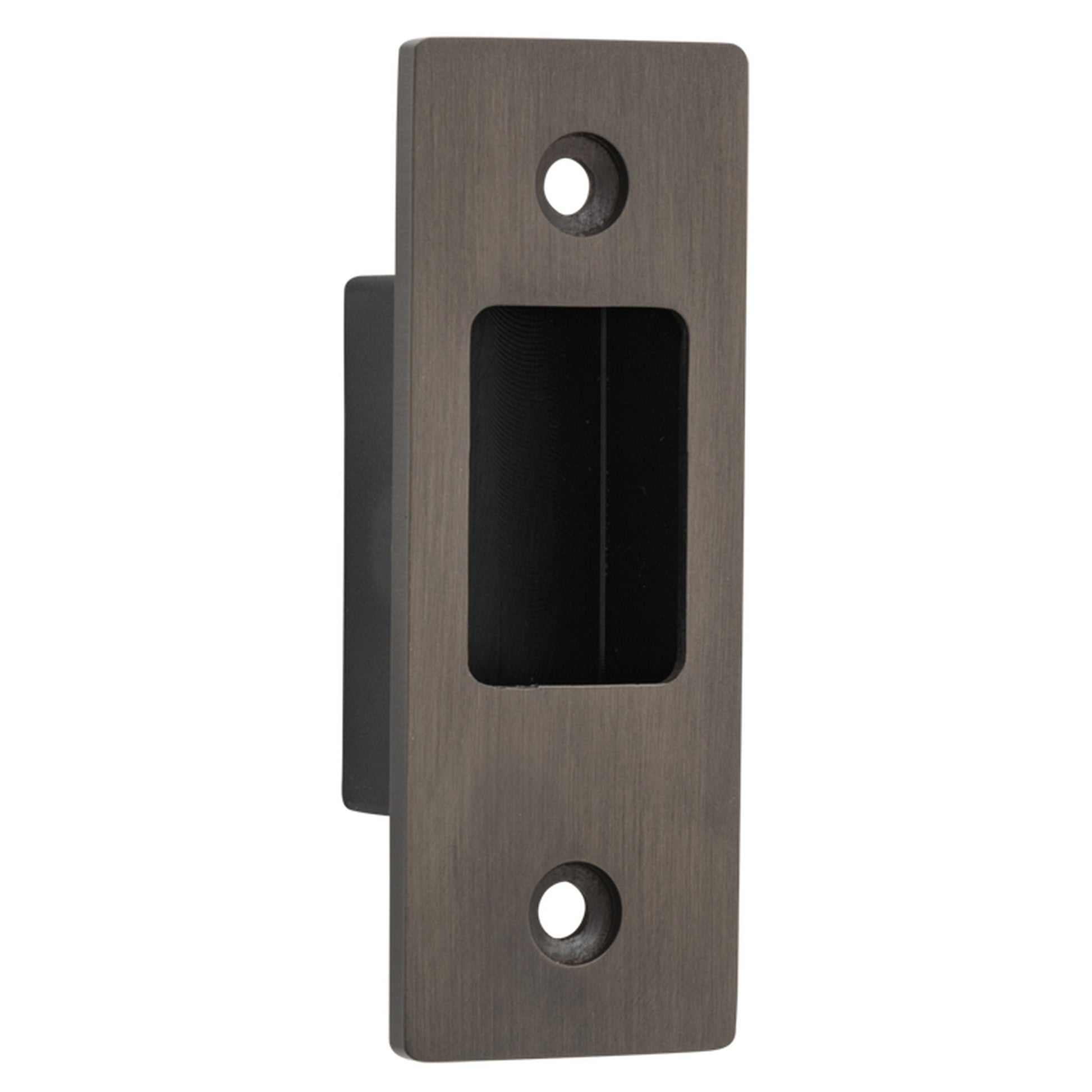Sliding Door Edge Pull Rectangular, Signature Brass