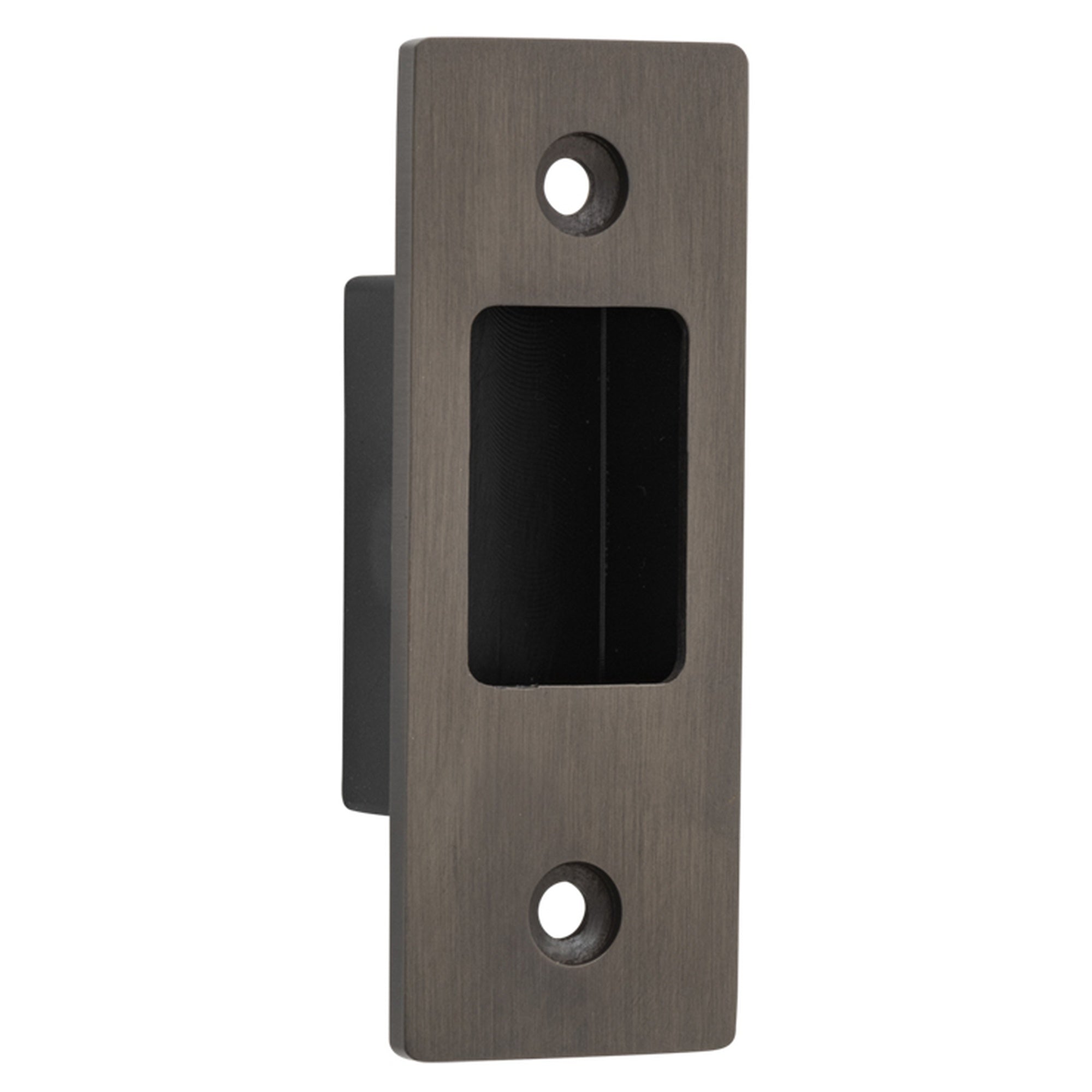 Sliding Door Edge Pull Rectangular, Signature Brass