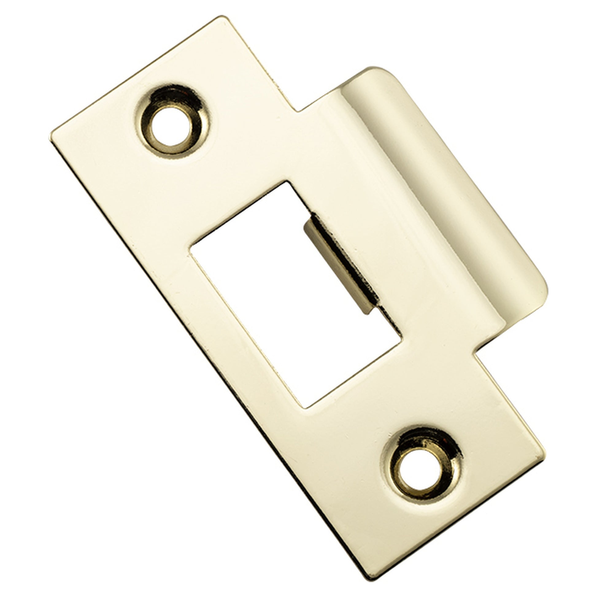 Metal Door Tube Latch Striker, Polished Brass