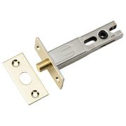 Privacy Bolt Round 70mm Backset Polished Brass