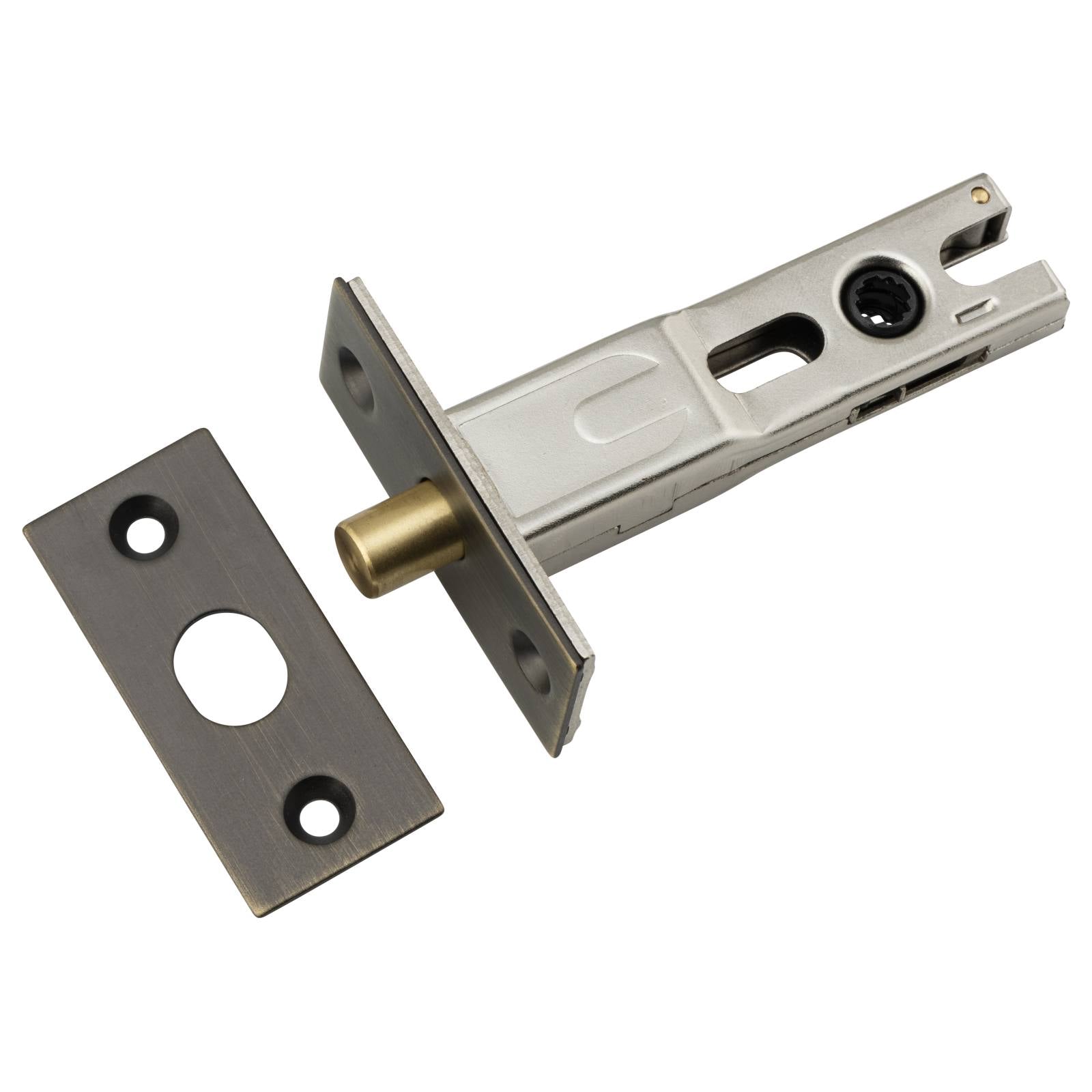 Privacy Bolt Round 60mm Backset Signature Brass