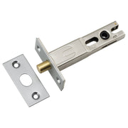 Privacy Bolt Round 70mm Backset Brushed Chrome