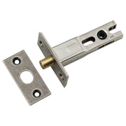 Privacy Bolt Round 60mm Backset Distressed Nickel