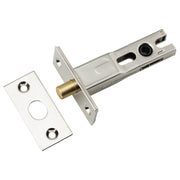 Privacy Bolt Round 60mm Backset Polished Nickel