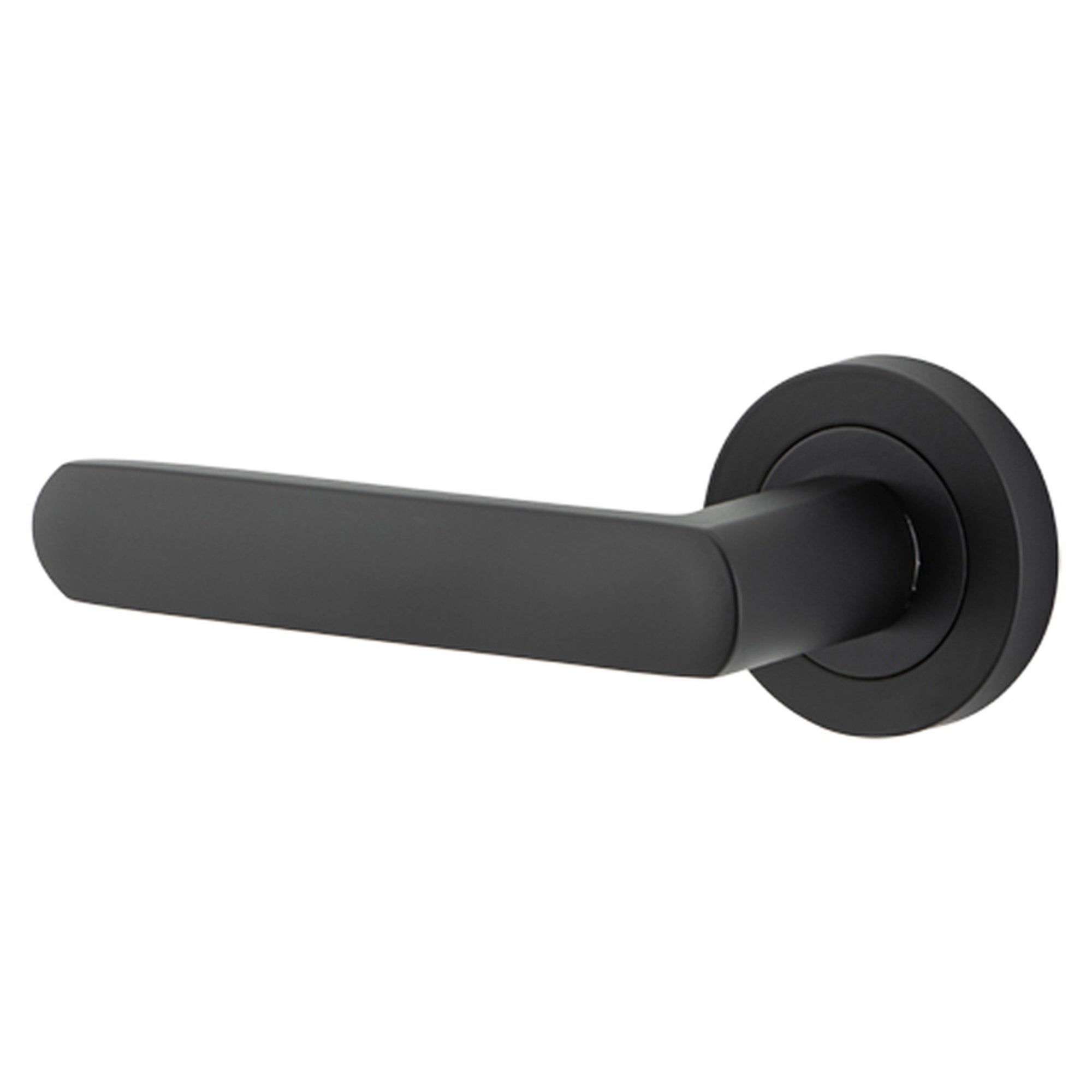 Osaka Round Rose Fixed, Matt Black