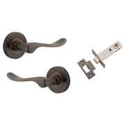 Stirling Lever Round Rose (Inbuilt Privacy) Signature Brass