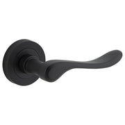 Stirling Lever Round Rose Matt Black