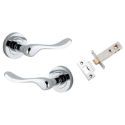 Stirling Lever Round Rose Passage Kit Polished Chrome