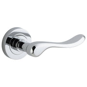 Stirling Lever Round Rose Polished Chrome