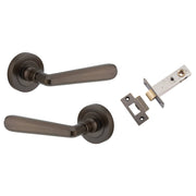 Copenhagen Lever Round Rose Passage Kit Signature Brass