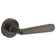 Copenhagen Lever Round Rose, Signature Brass