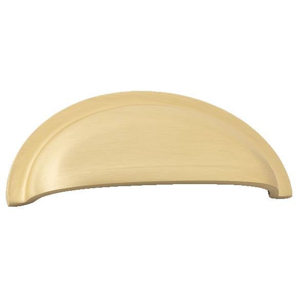 Sarlat Drawer Pull, Brushed Brass