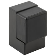 Square Door Stop Matt Black