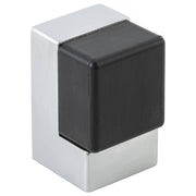 Square Door Stop Brushed Chrome