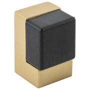Square Door Stop Brushed Brass