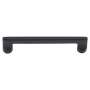 Baltimore Cabinet Pull CTC128mm Matt Black, Matte Black