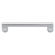 Baltimore Cabinet Pull CTC128mm, Polished Chrome