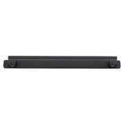 Baltimore Cabinet Pull with Backplate CTC256mm Matt Black